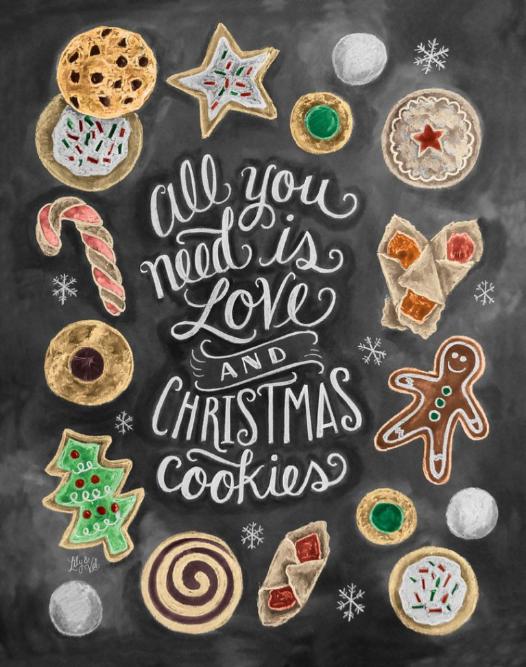All You Need Is Love & Christmas Cookies  Exchange christmas