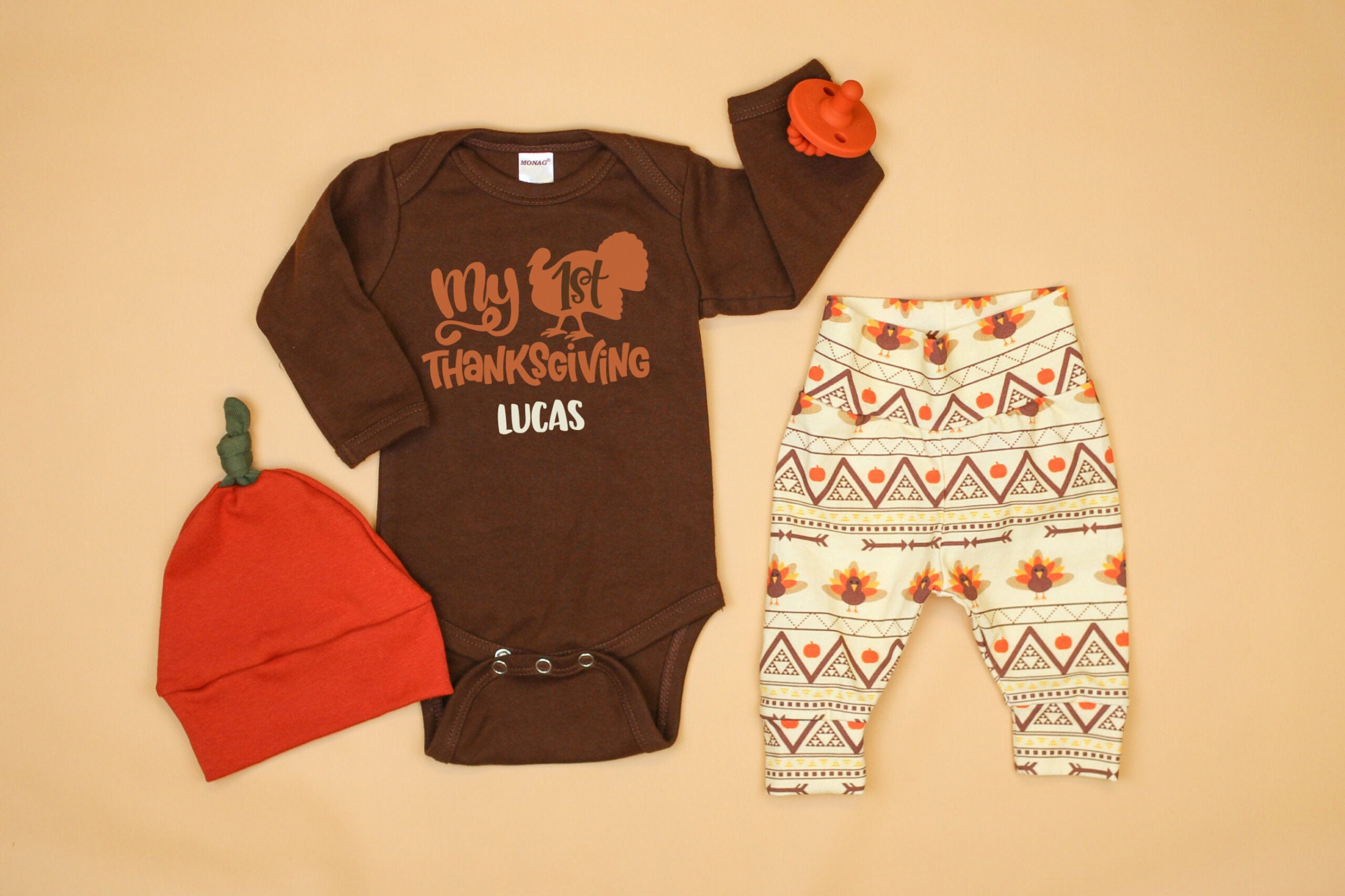 Baby Boy . Thanksgiving Outfit Neugeborene Thanksgiving - Etsy