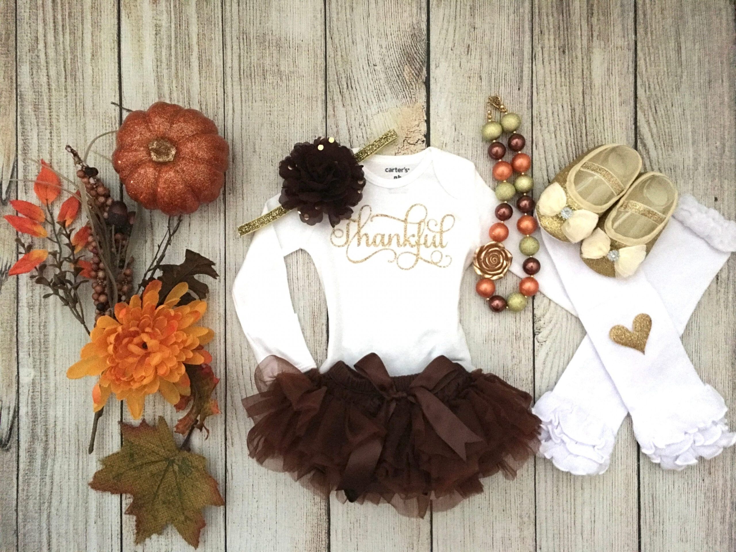 Baby Girl Thanksgiving Outfit - Etsy