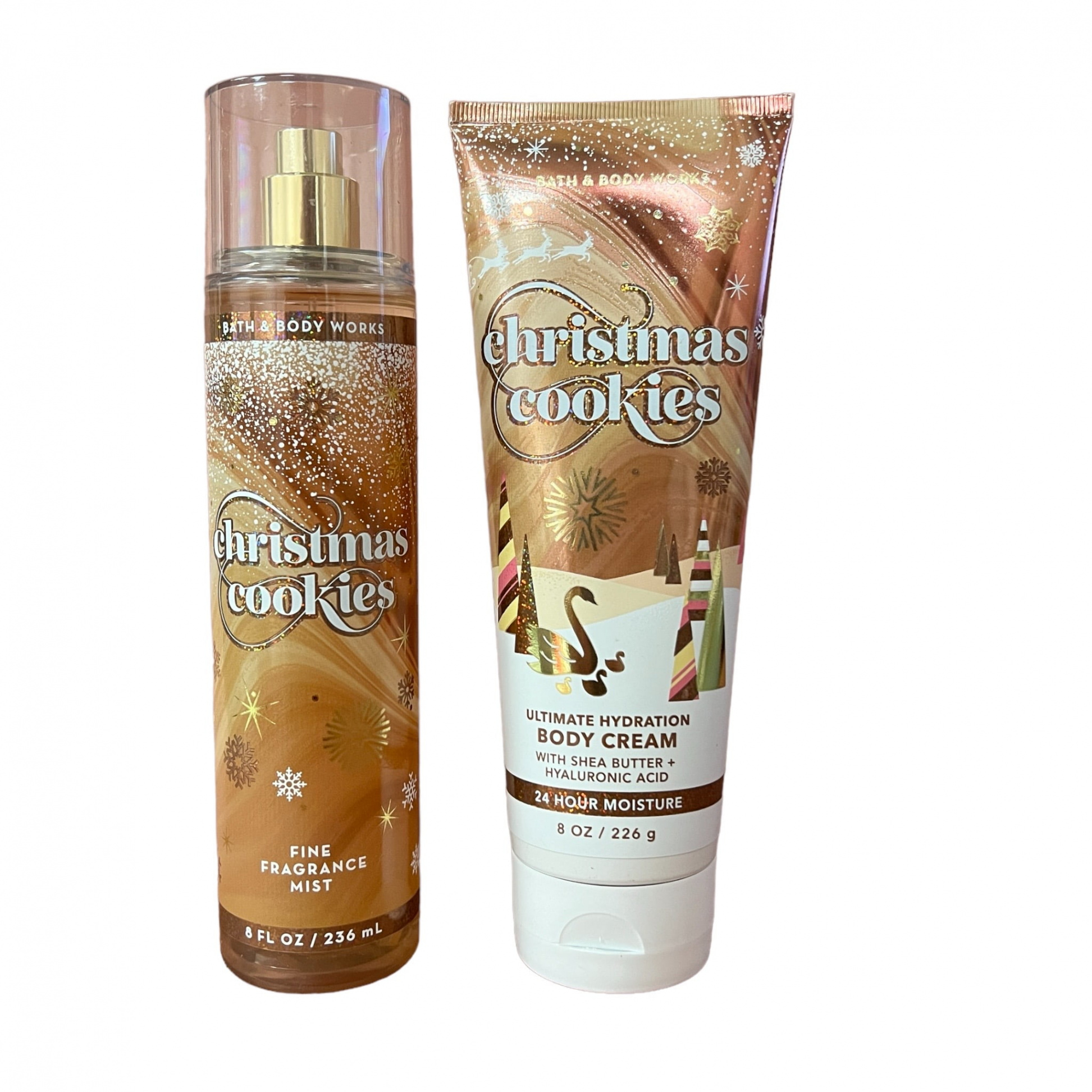 Bath and Body Works Christmas Cookies Fine Fragrance Mist & Body