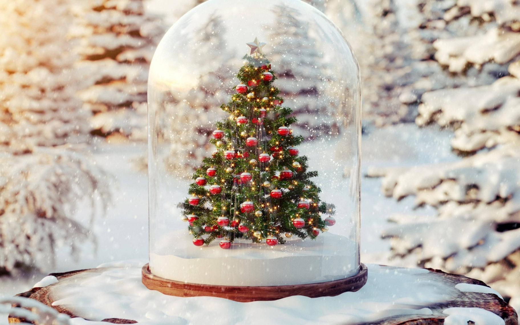 +] Beautiful Christmas Backgrounds  Wallpapers