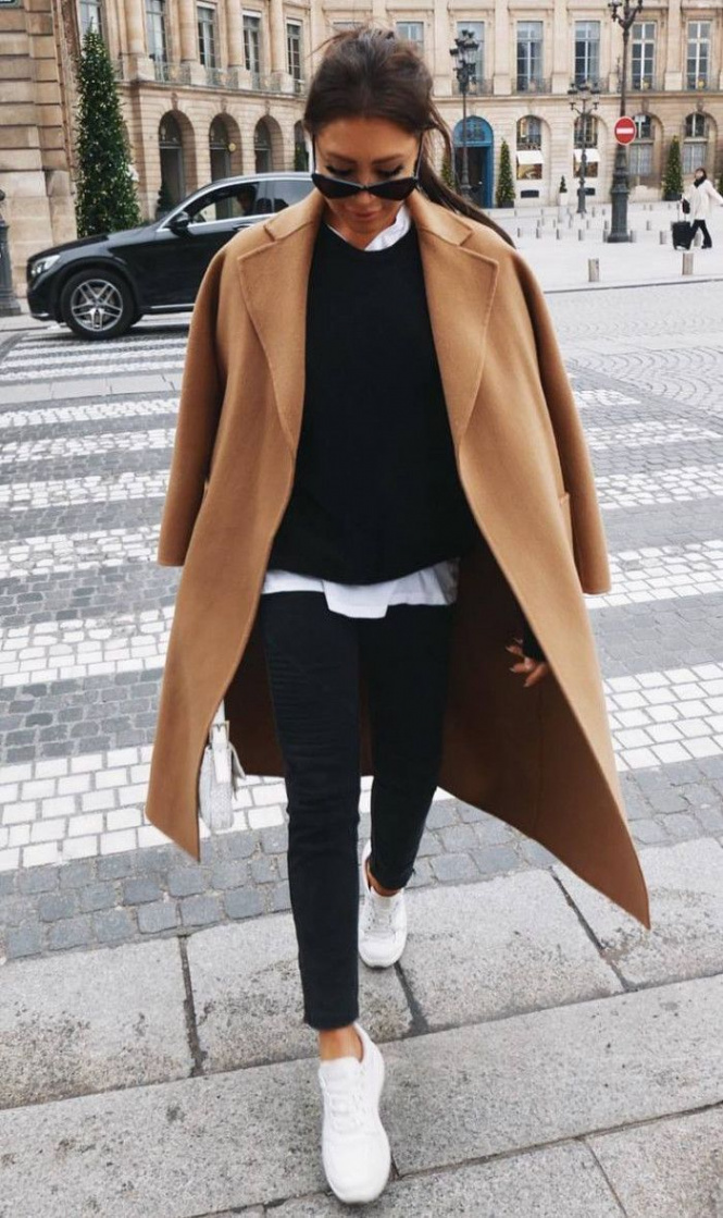 Beige Look From Zara - #wintercoatswomencasual  Winter fashion