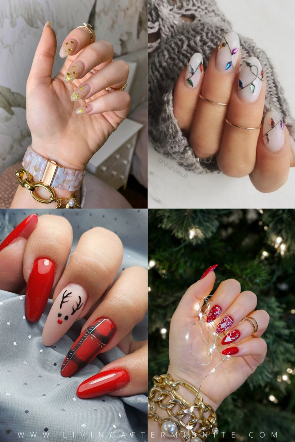 + Best Pinterest Holiday Nails - living after midnite