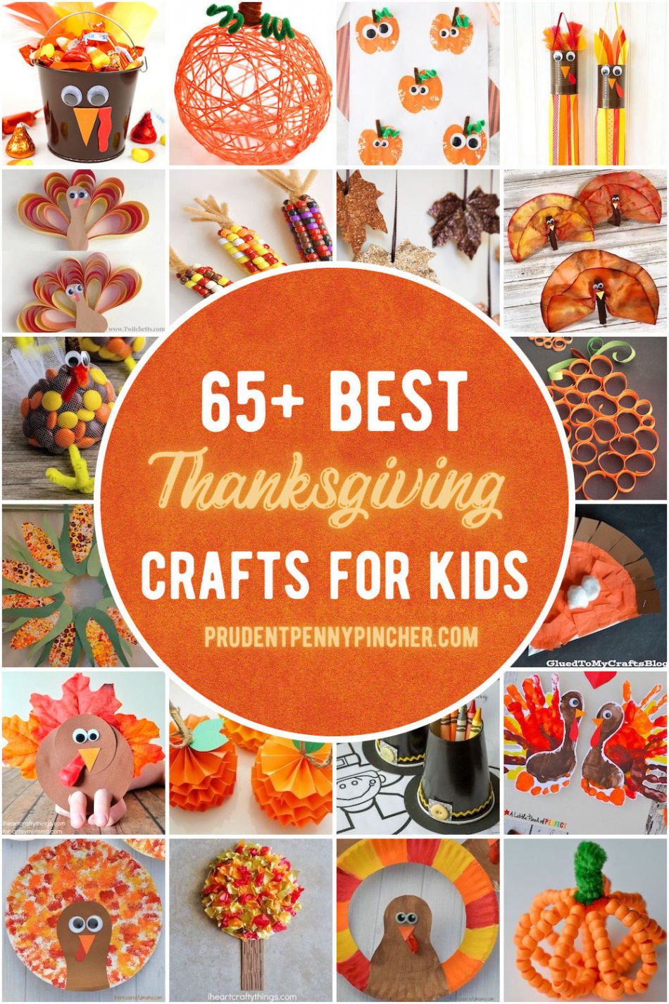 Best Thanksgiving Crafts for Kids - Prudent Penny Pincher