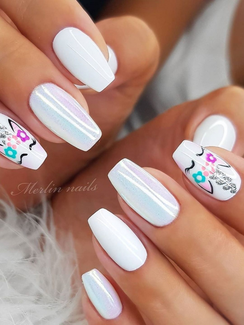 Best Unicorn Nails to Try in   Stylish Belles  Pretty