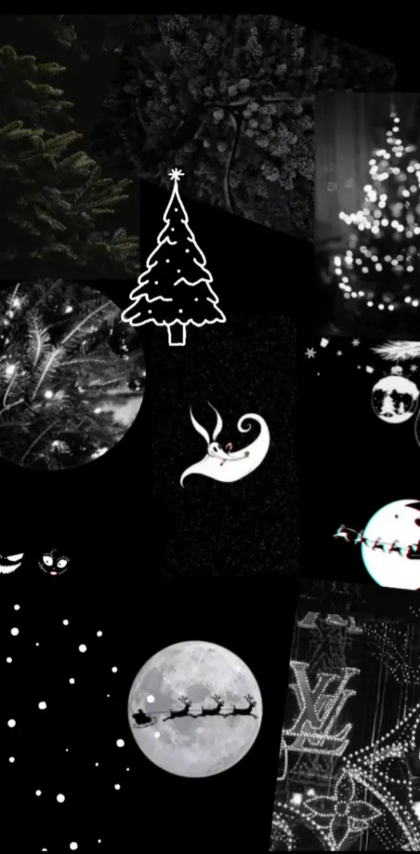 Black Christmas wallpaper by Kbugg - Download on ZEDGE™  bda