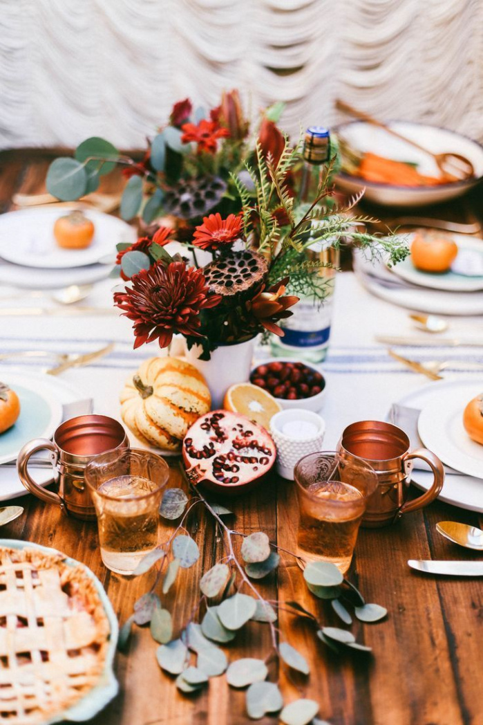 Bohemian Glam Table Setting  Dinner table setting, Thanksgiving