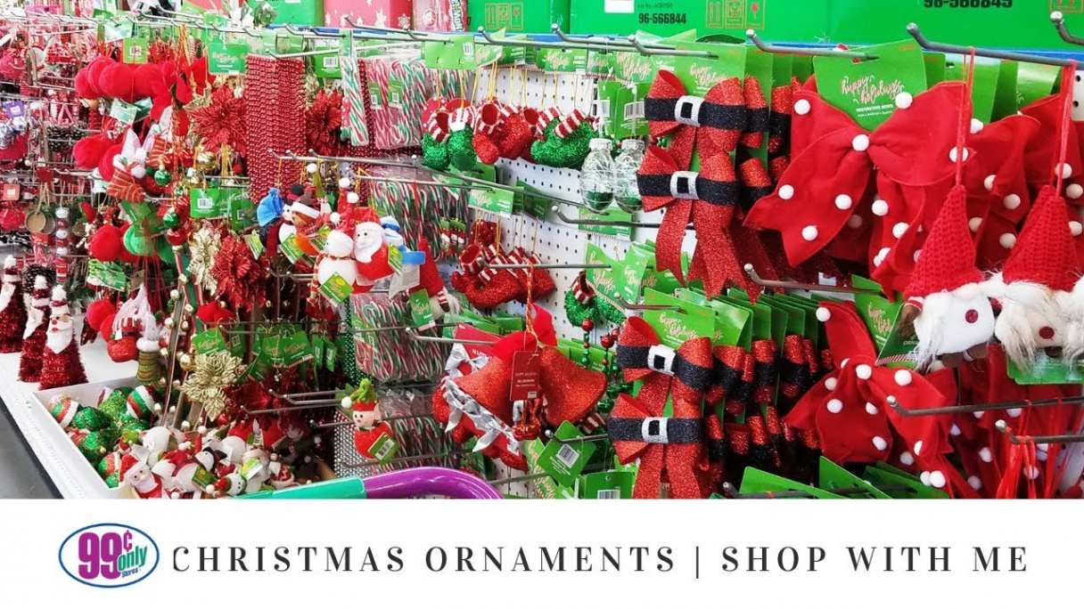 Cent Only Store Christmas Ornaments  Walk Through Christmas