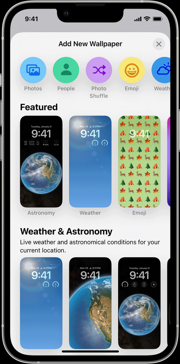 Change the wallpaper on your iPhone – Apple Support (AU)