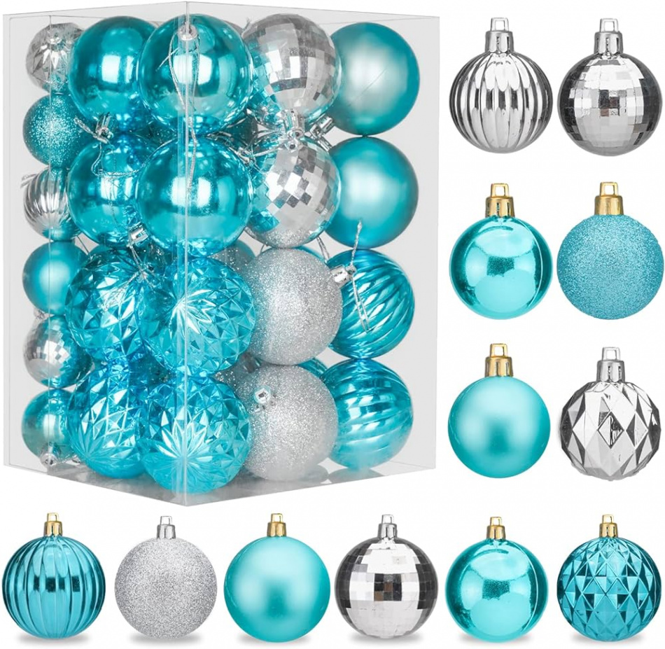 Christmas Bauble Ornaments,  Pieces Christmas Tree Decorations