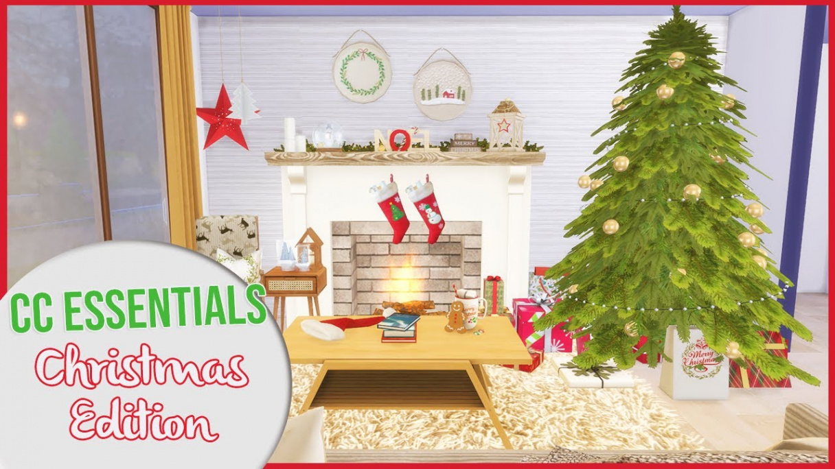 CHRISTMAS CC ESSENTIALS + LINKS!  The Sims  Custom Content Essentials