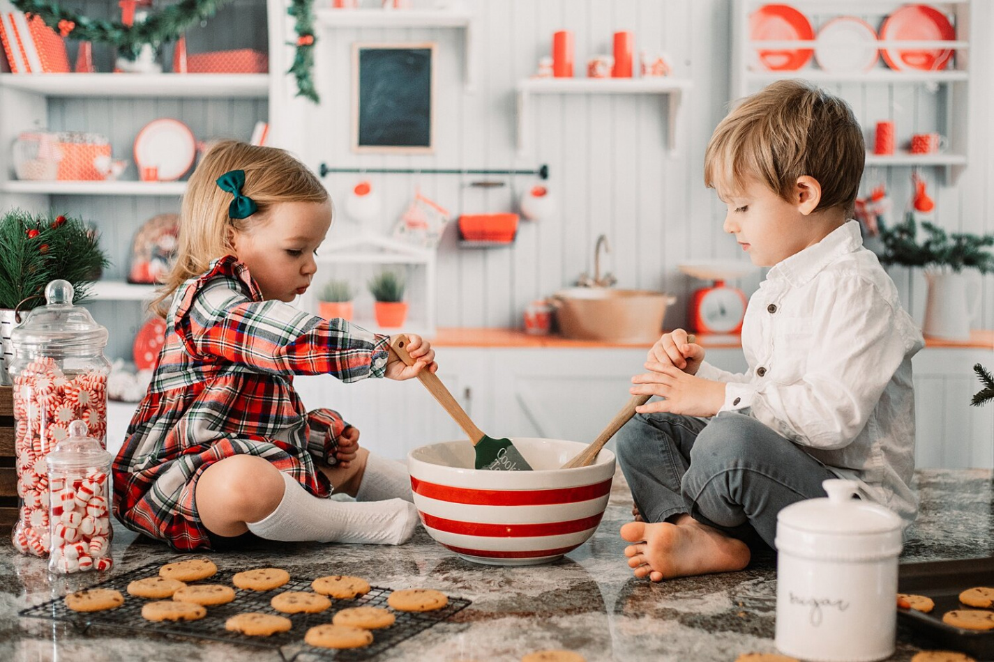 Christmas Cookie Session  San Diego Mini Session Photographer