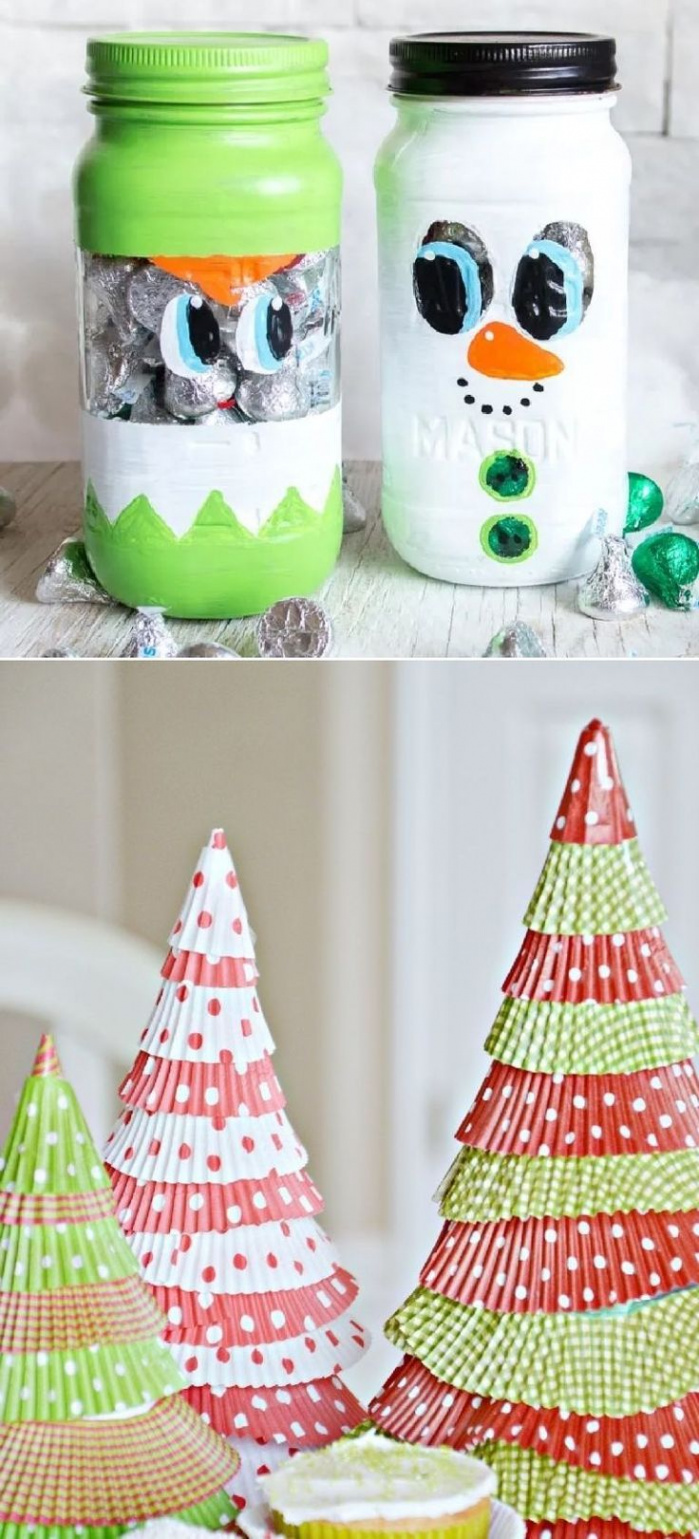 + Christmas Decorations to Make From Recycled Materials