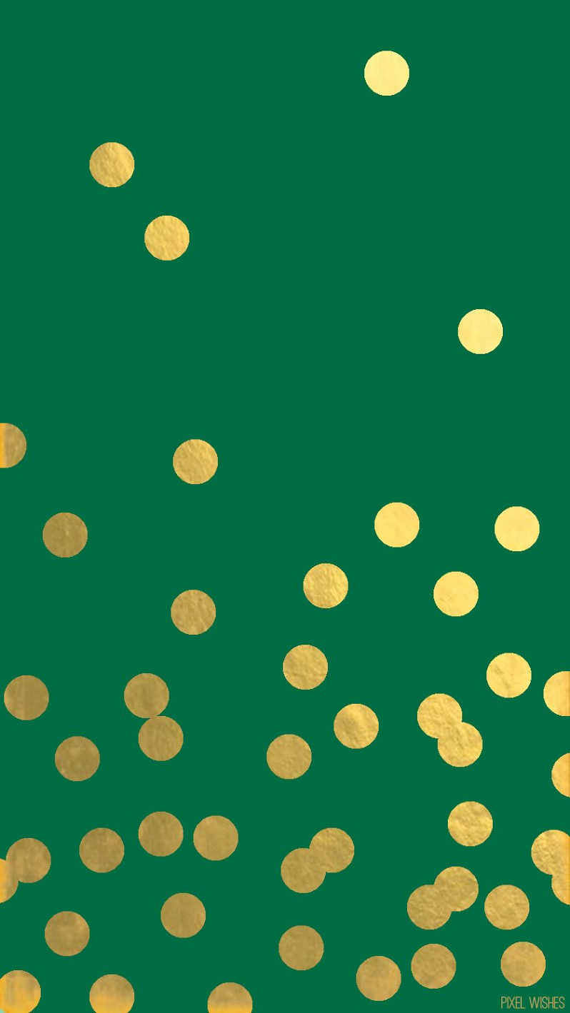 Christmas Emerald Dots  Iphone wallpaper winter, Christmas