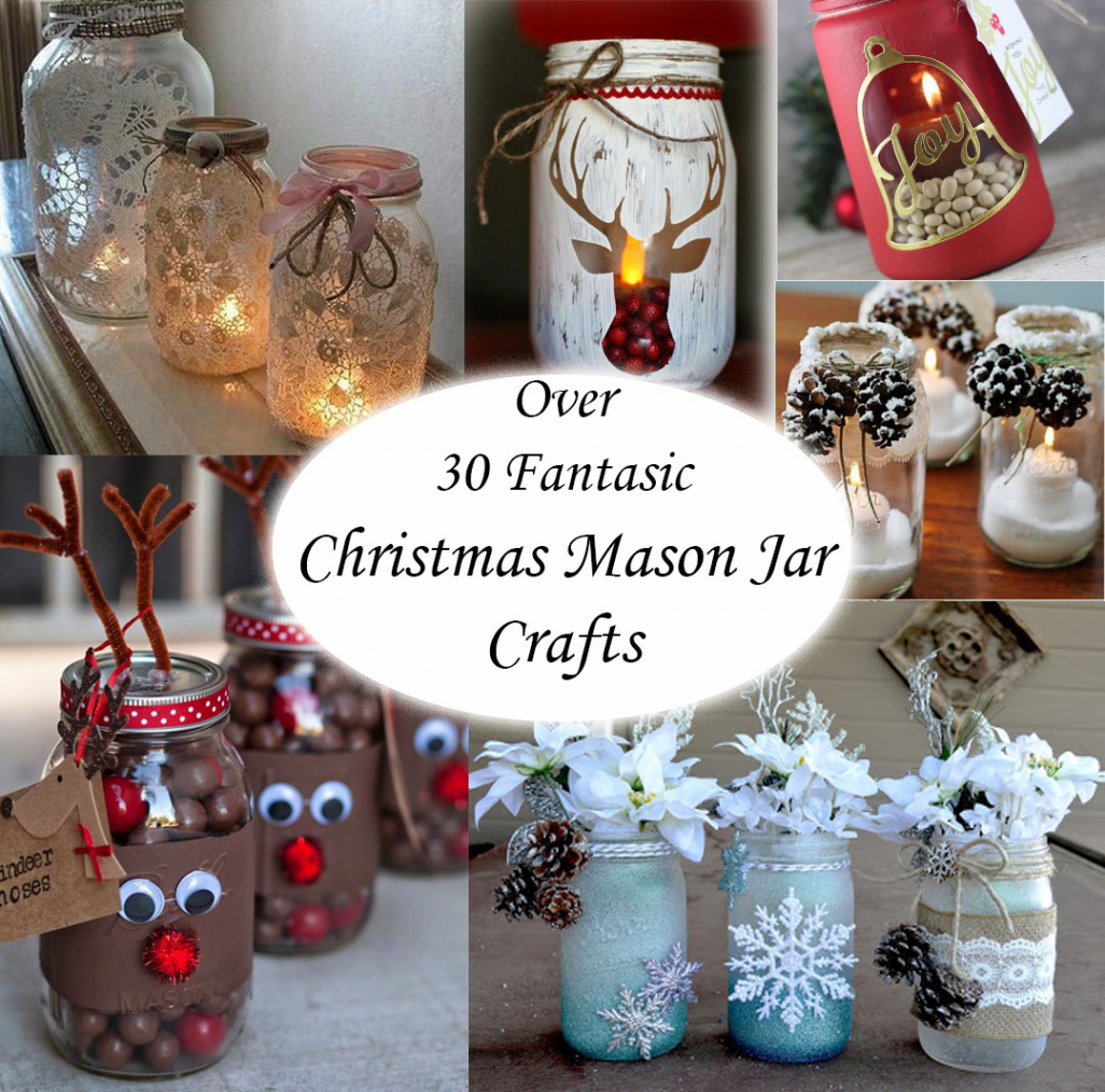 CHRISTMAS MASON JAR IDEAS - The Keeper of the Cheerios