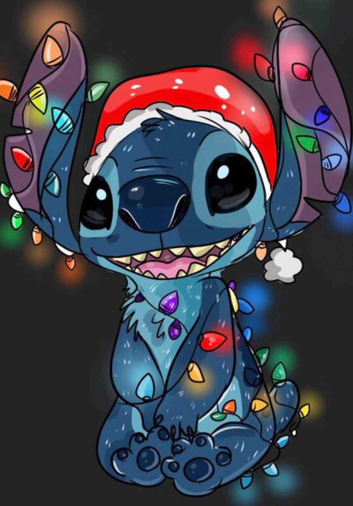 Christmas stitch by mak on @DeviantArt  Wallpaper iphone