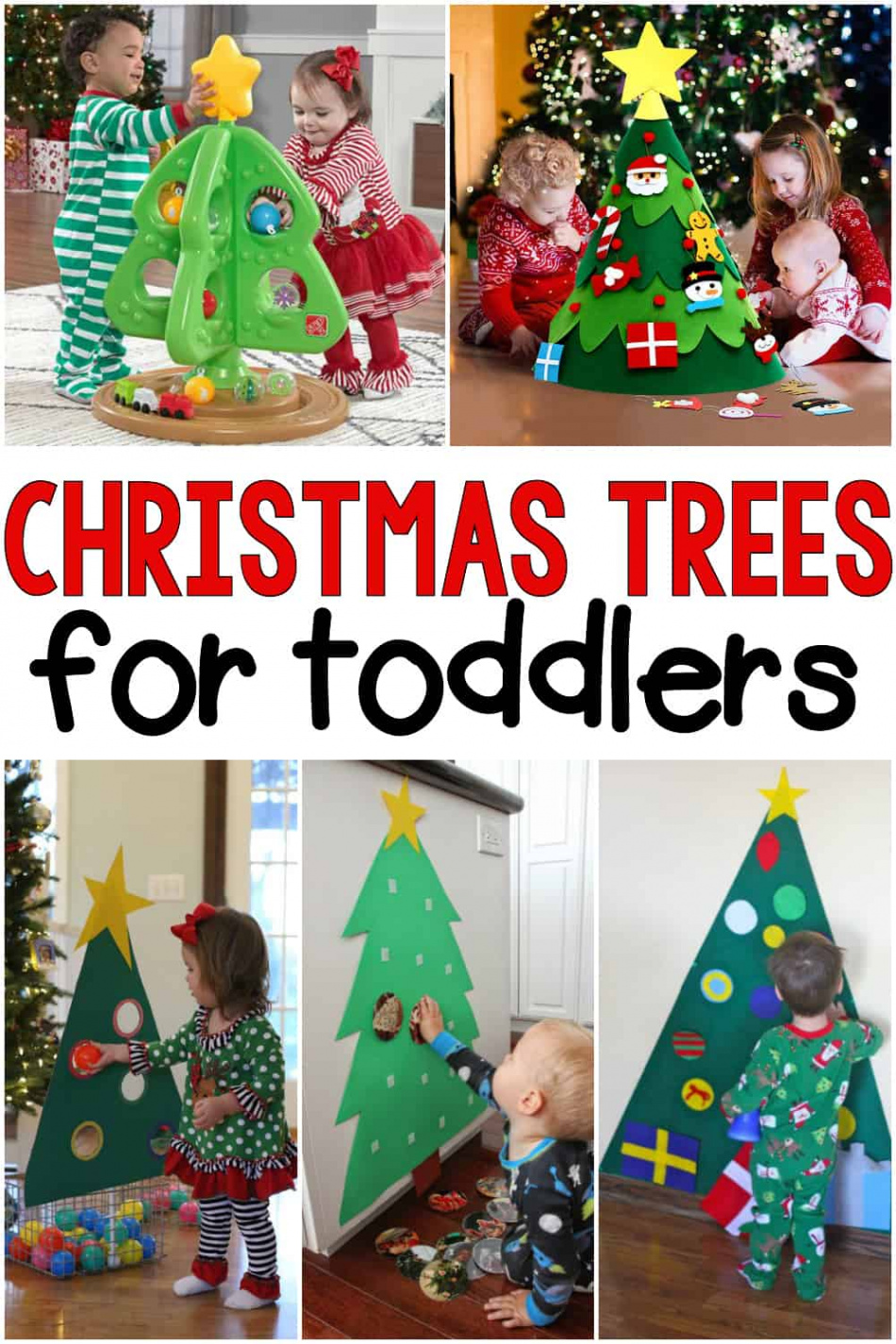 Christmas Trees for Toddlers - I Can Teach My Child!