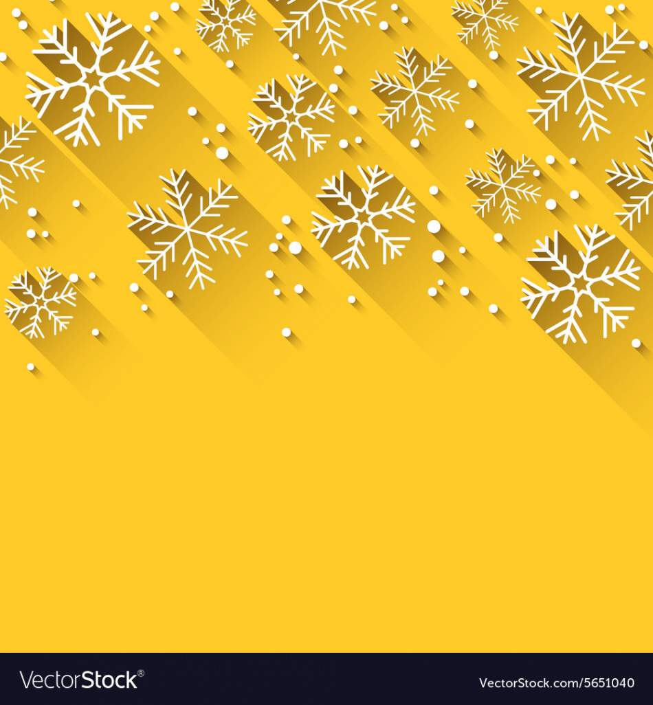 Christmas yellow abstract background Royalty Free Vector