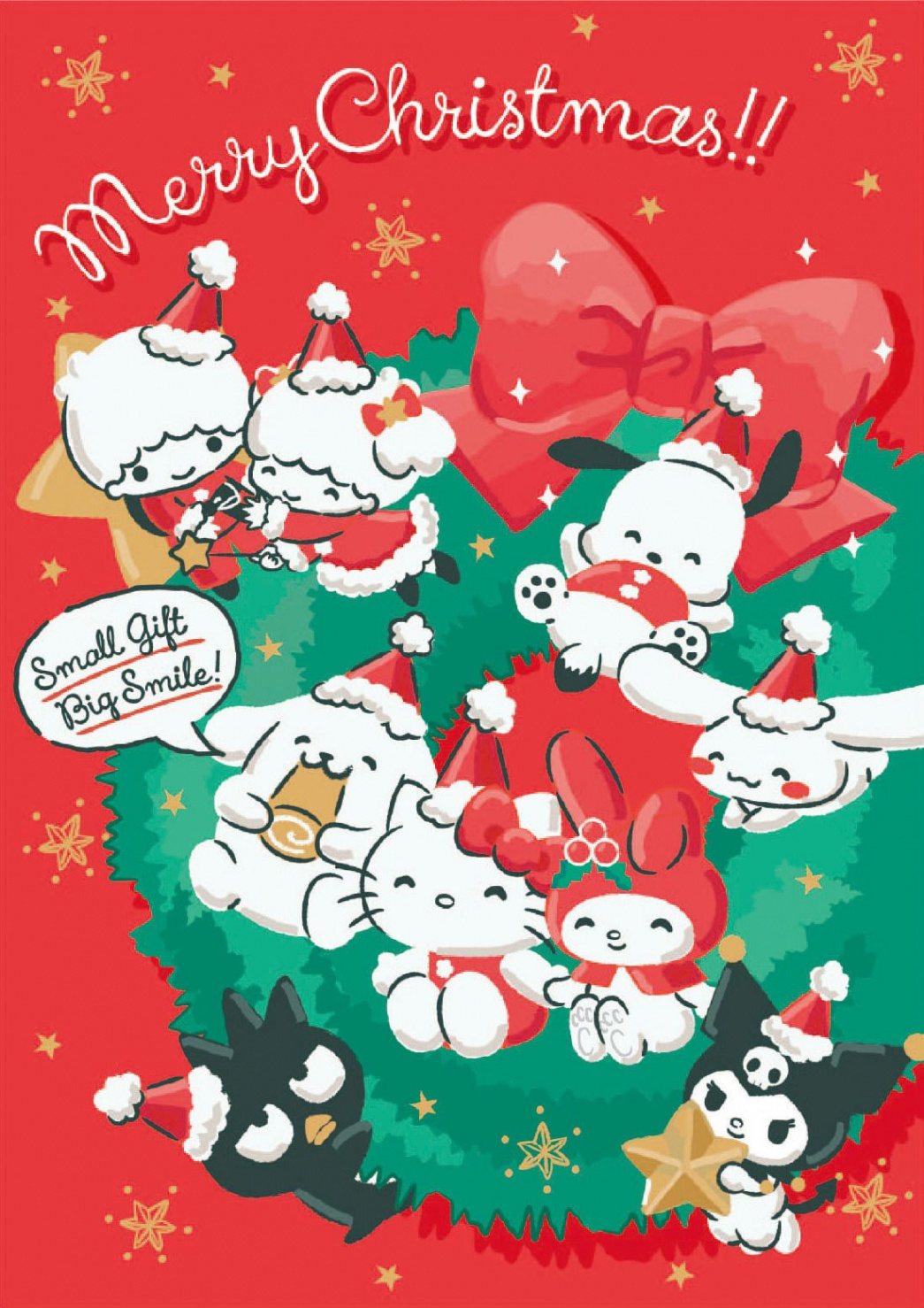 Ciao, Salut  Hello kitty iphone wallpaper, Hello kitty christmas