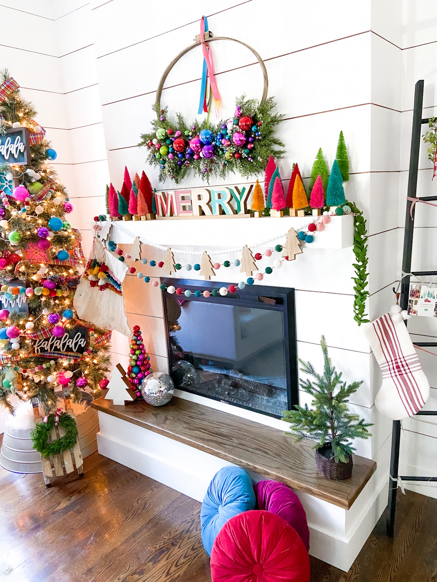 Colorful Christmas Decor - Kelly Elko