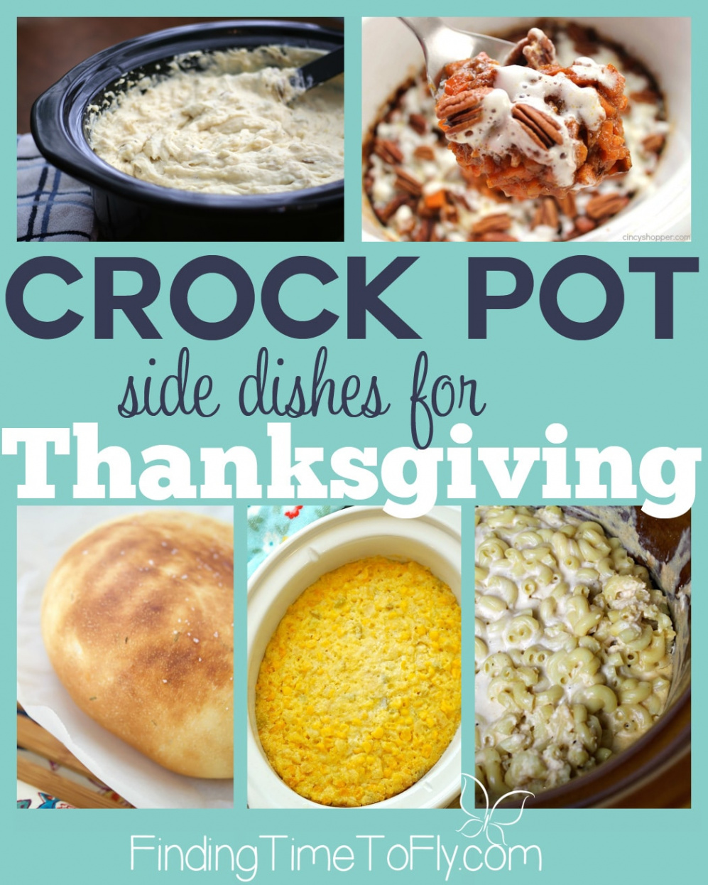 Crockpot Side Dishes for Thanksgiving - Finding Time To Fly