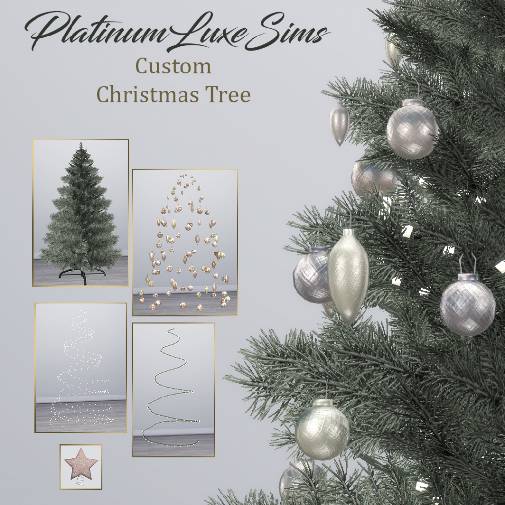 Custom Christmas Tree Set - The Sims  Build / Buy - CurseForge