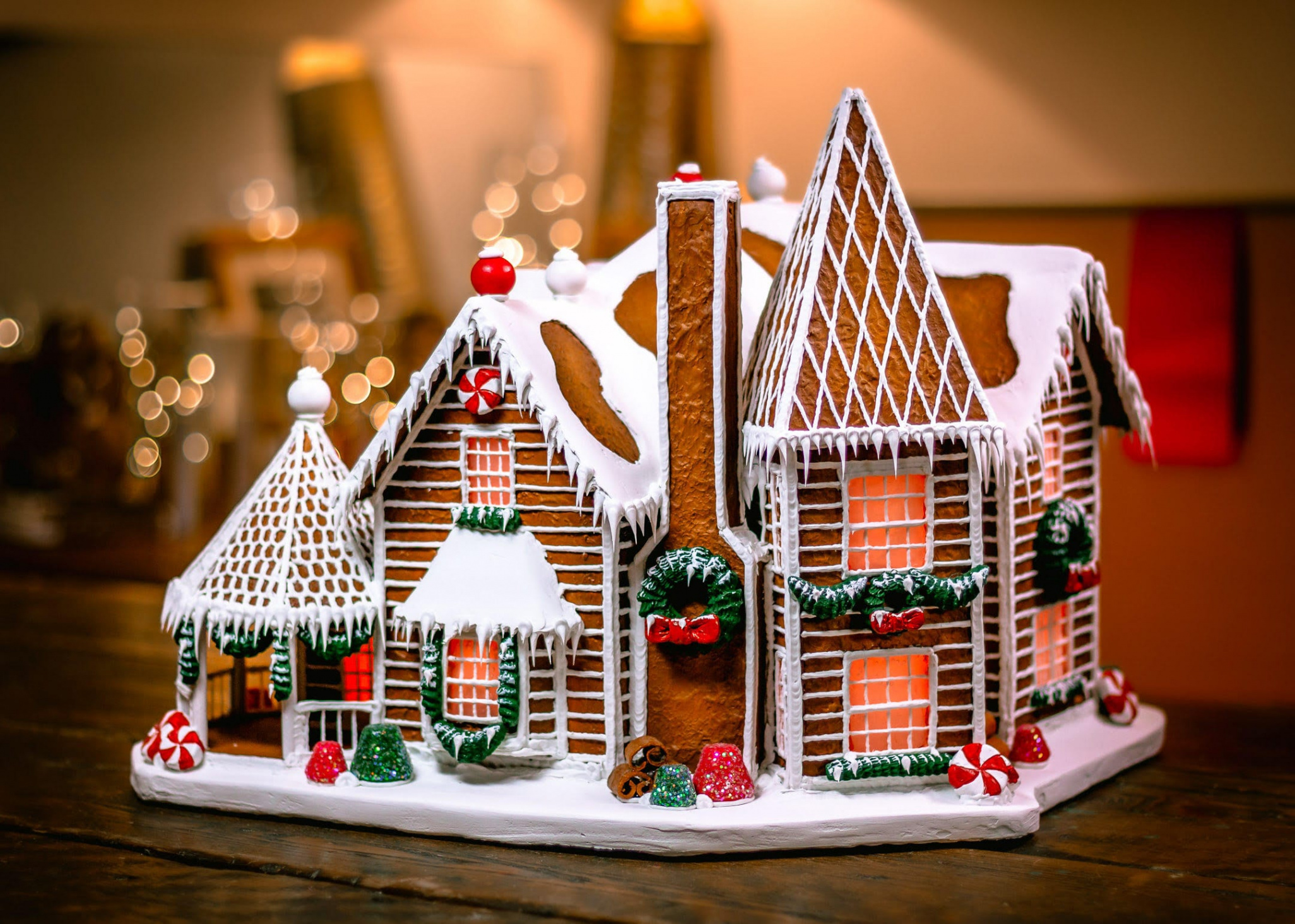 Custom Faux Gingerbread House Unique Christmas Gift - Etsy