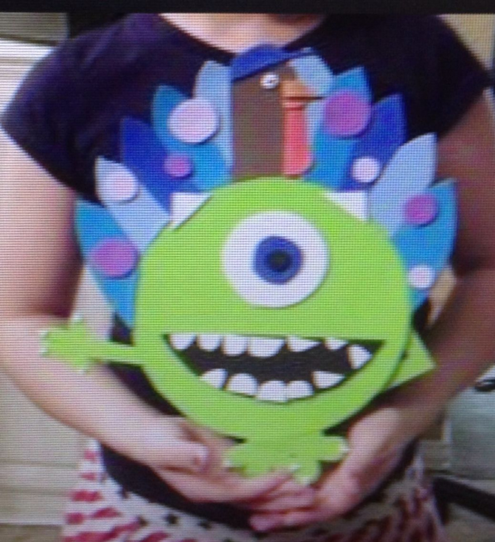 Disguise a turkey Mike Wazowski Monsters Inc  Turkey disguise