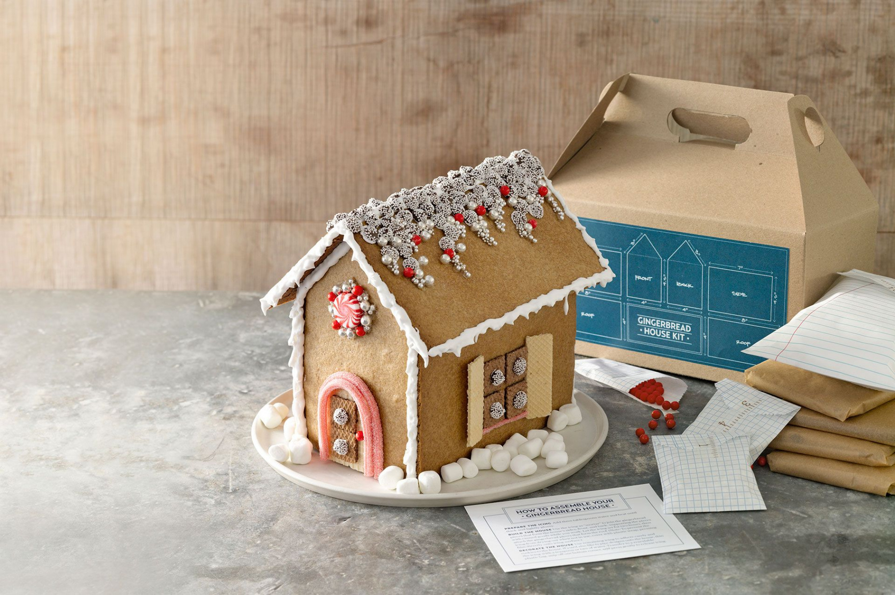 DIY Gingerbread House Kit Recipe