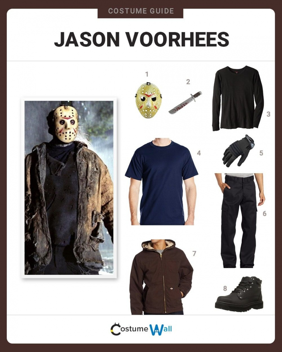 Dress Like Jason Voorhees Costume  Halloween and Cosplay Guides