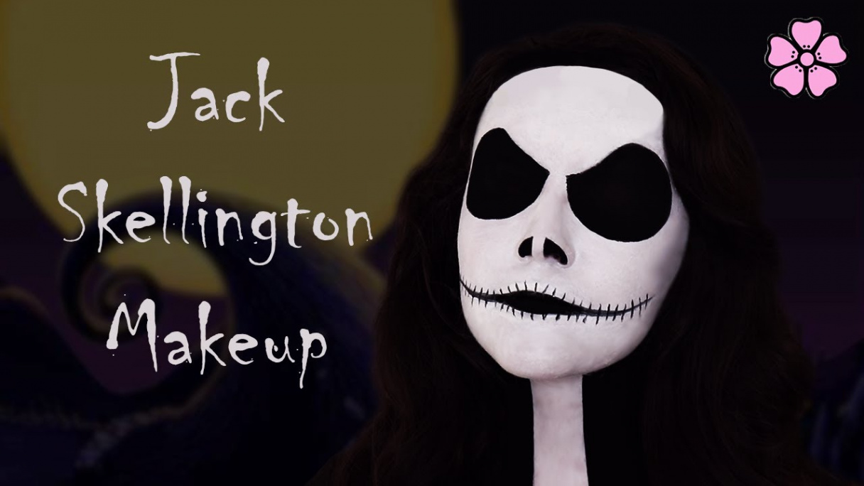 Easy Jack Skellington Makeup (The Nightmare Before Christmas) ♥︎