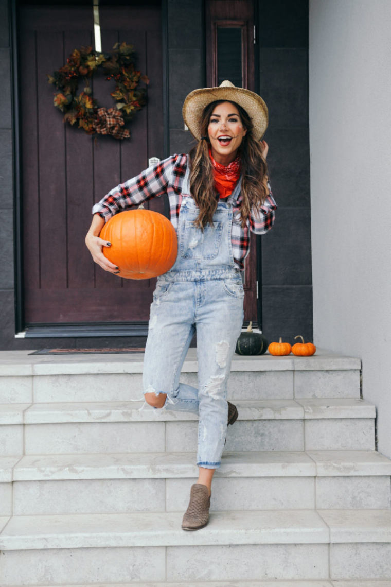 Easy Scarecrow MakeUp Tutorial and Costume Inspiration! - Teach Me