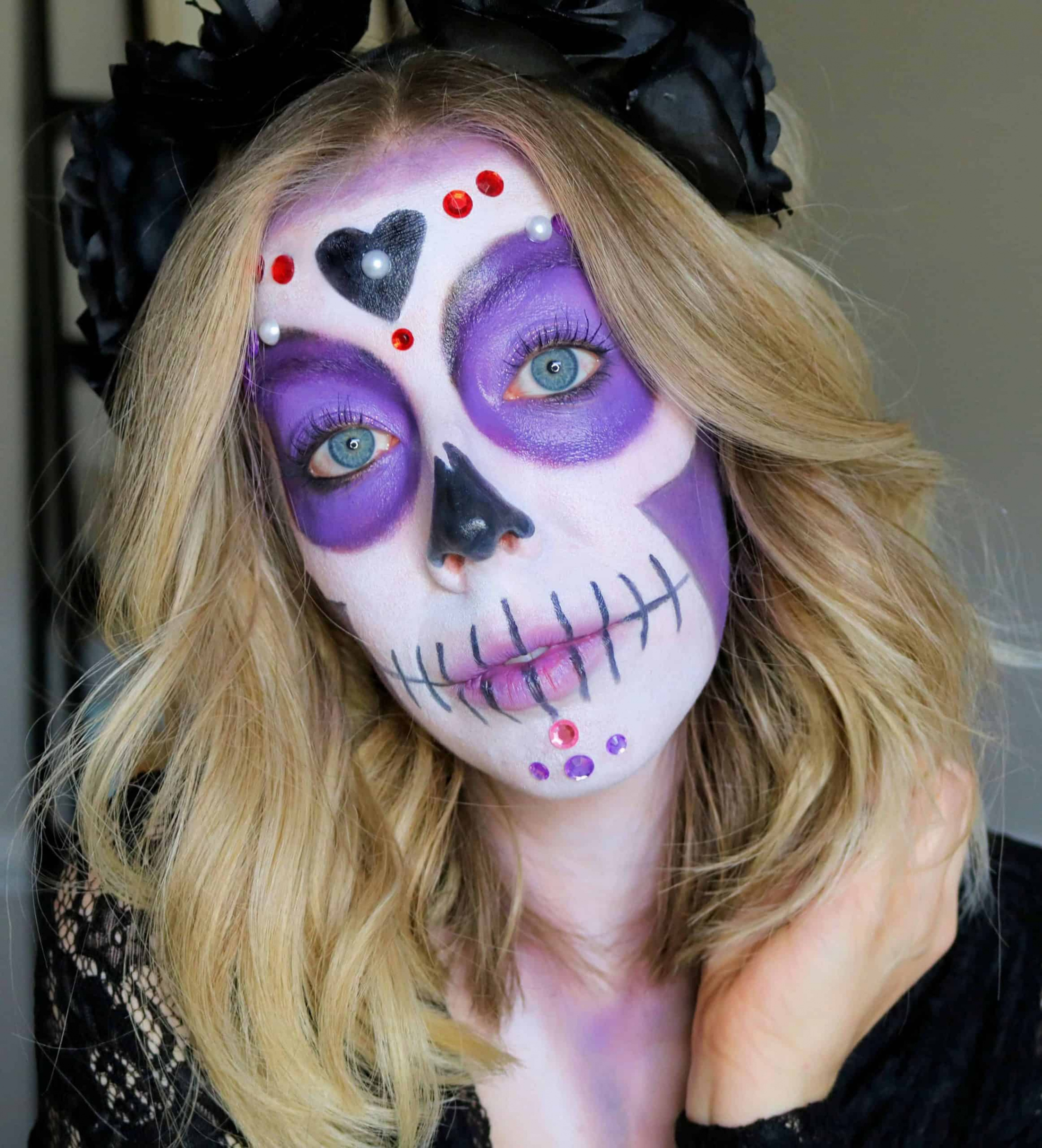 Easy Sugar Skull Makeup Tutorial - Kindly Unspoken