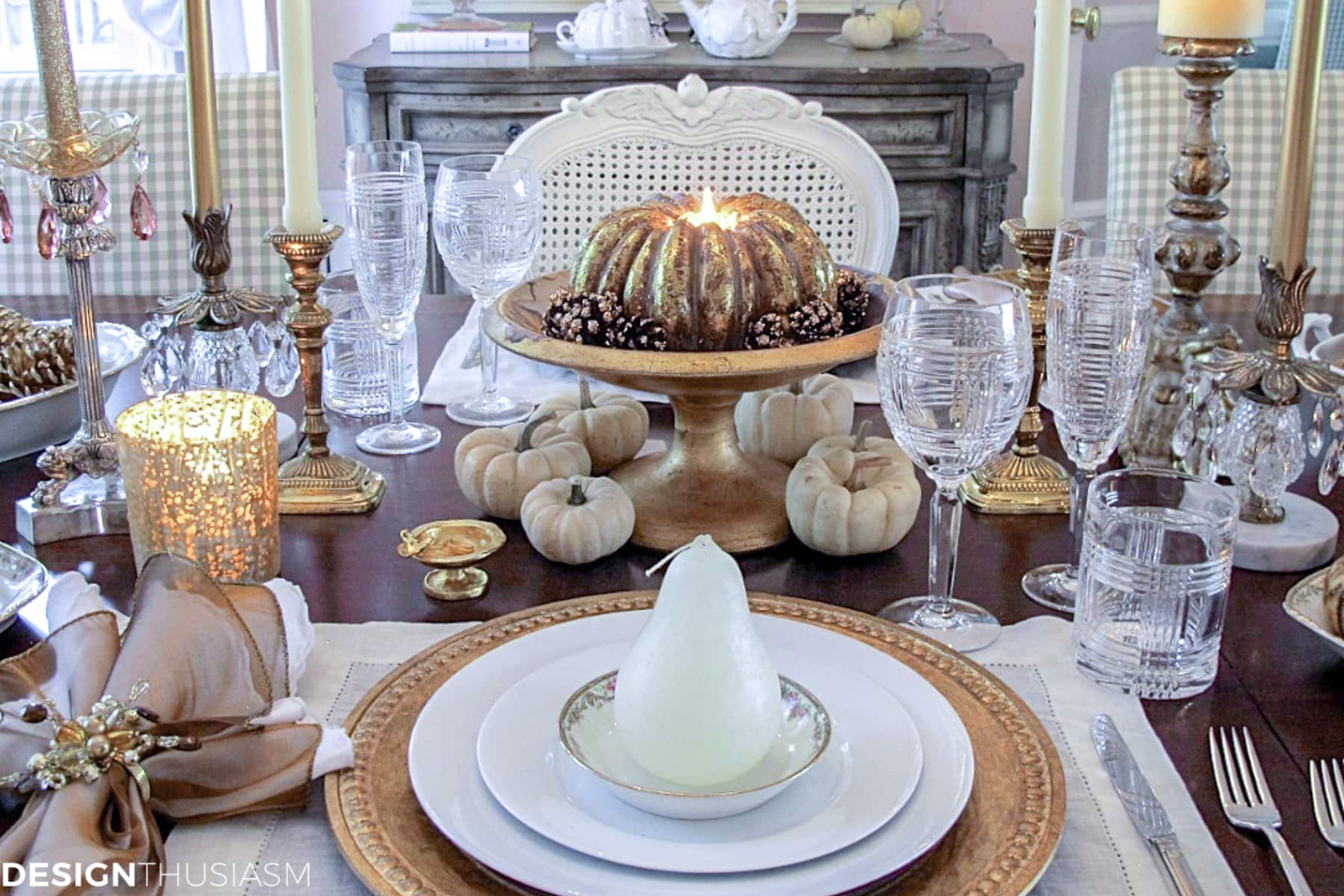 Fall Entertaining: A Romantic Thanksgiving Dinner for Two