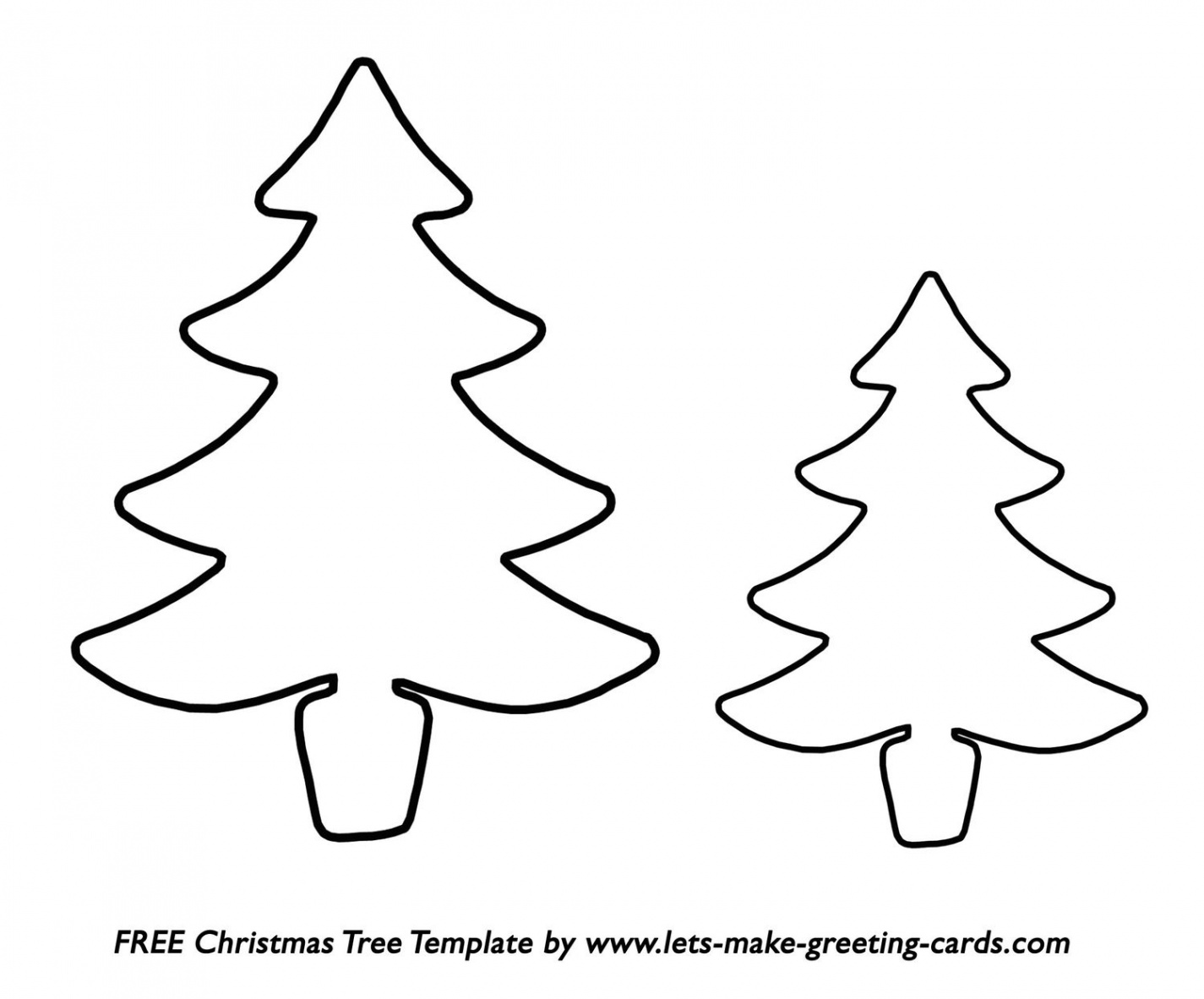 Free Christmas Tree Templates