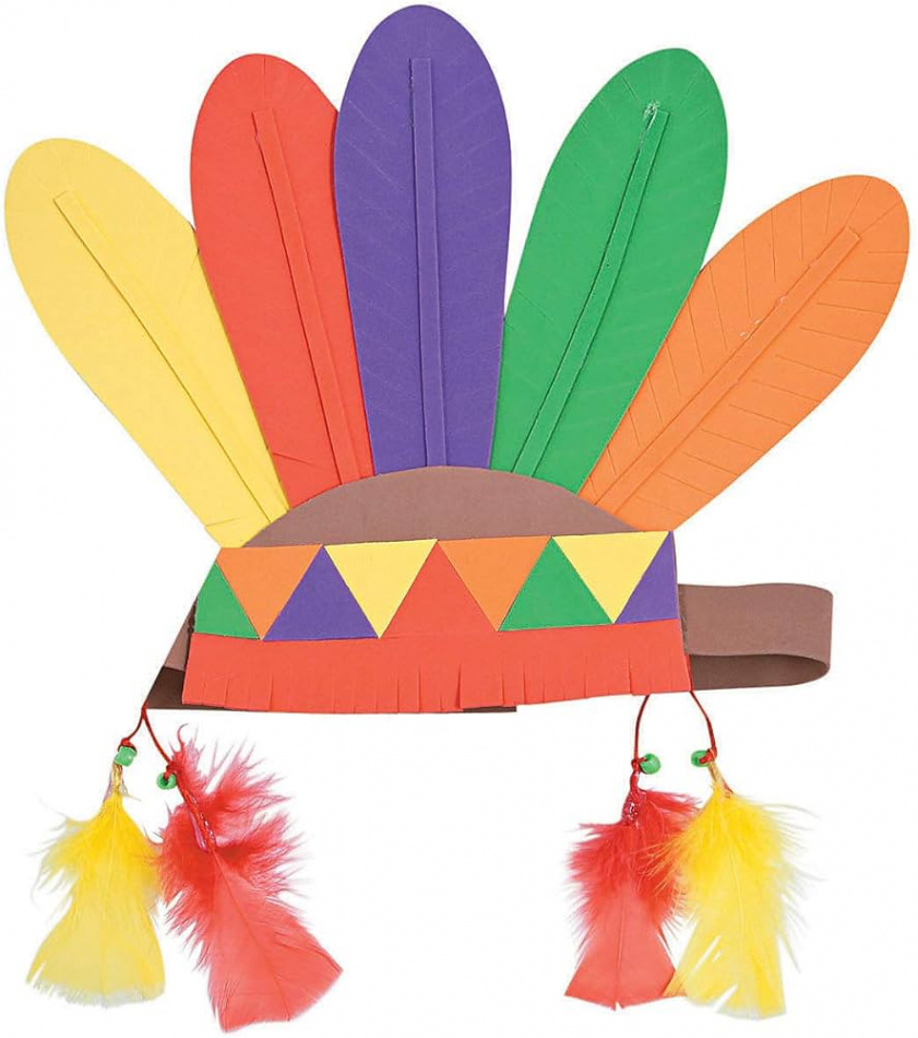 Fun Express Native American Headband Craft Kit - Makes