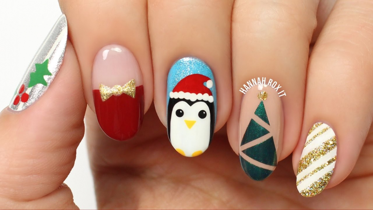 Fun Holiday/Christmas Nail Art Designs!