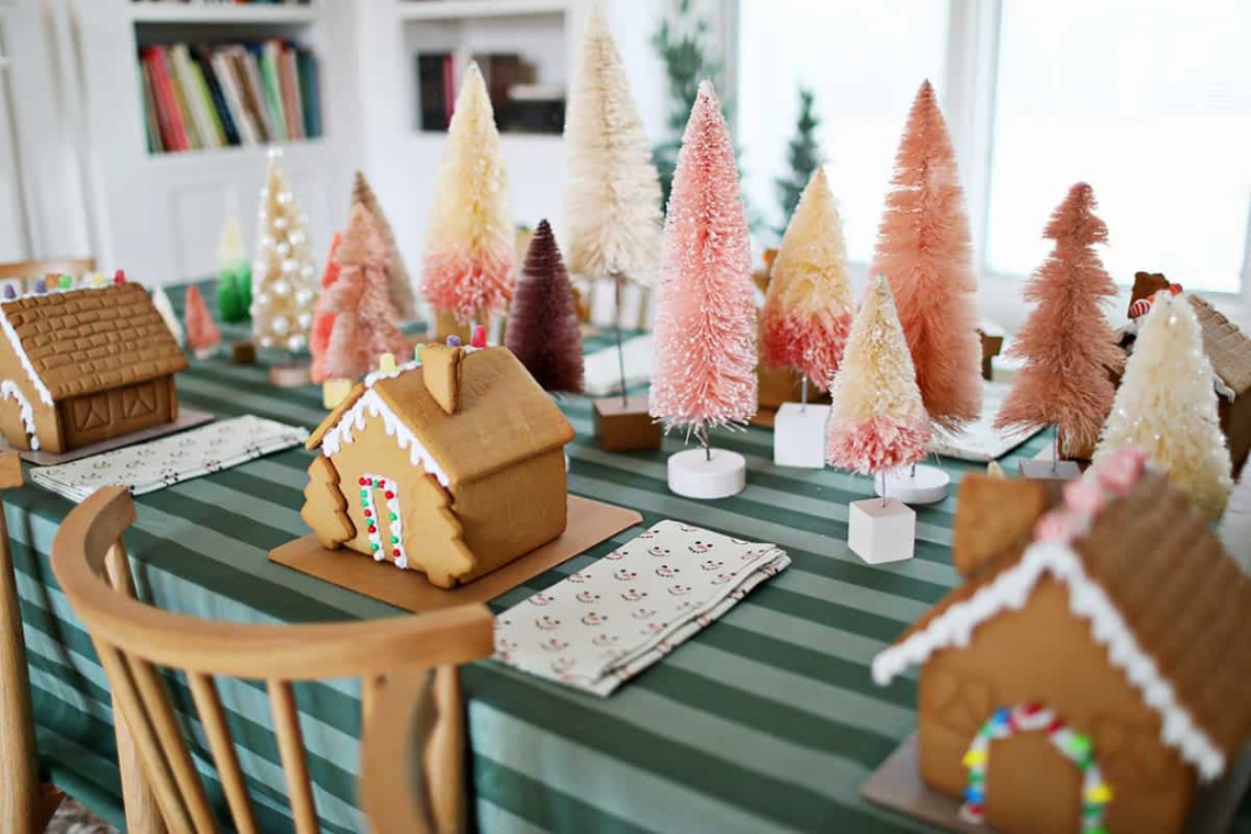 Gingerbread House Decorating Party - A Beautiful Mess