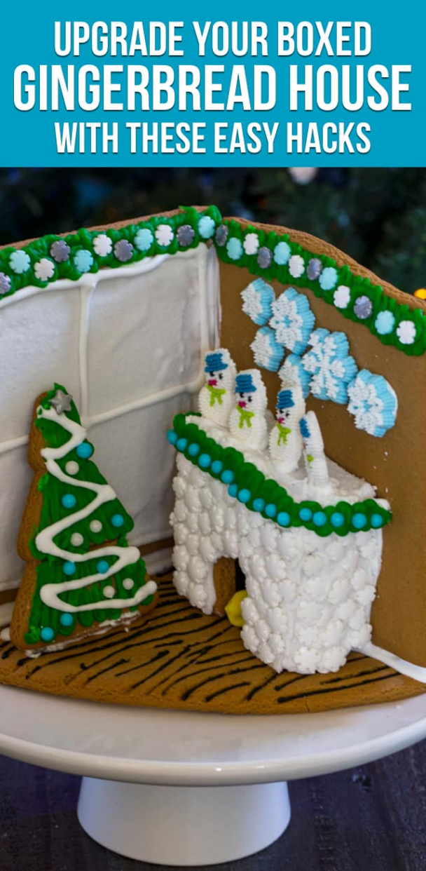 Gingerbread House Kit Hacks you need to know - Crazy for Crust