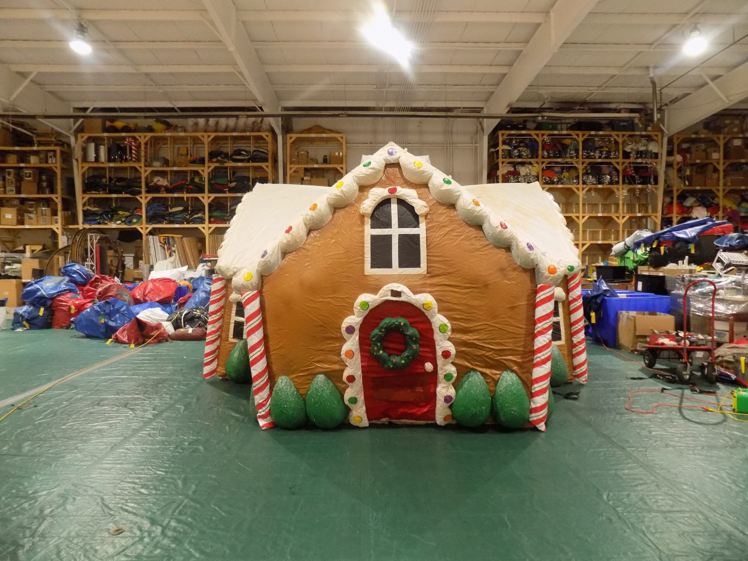 Gingerbread House Parade Float (Inflata-Float) -