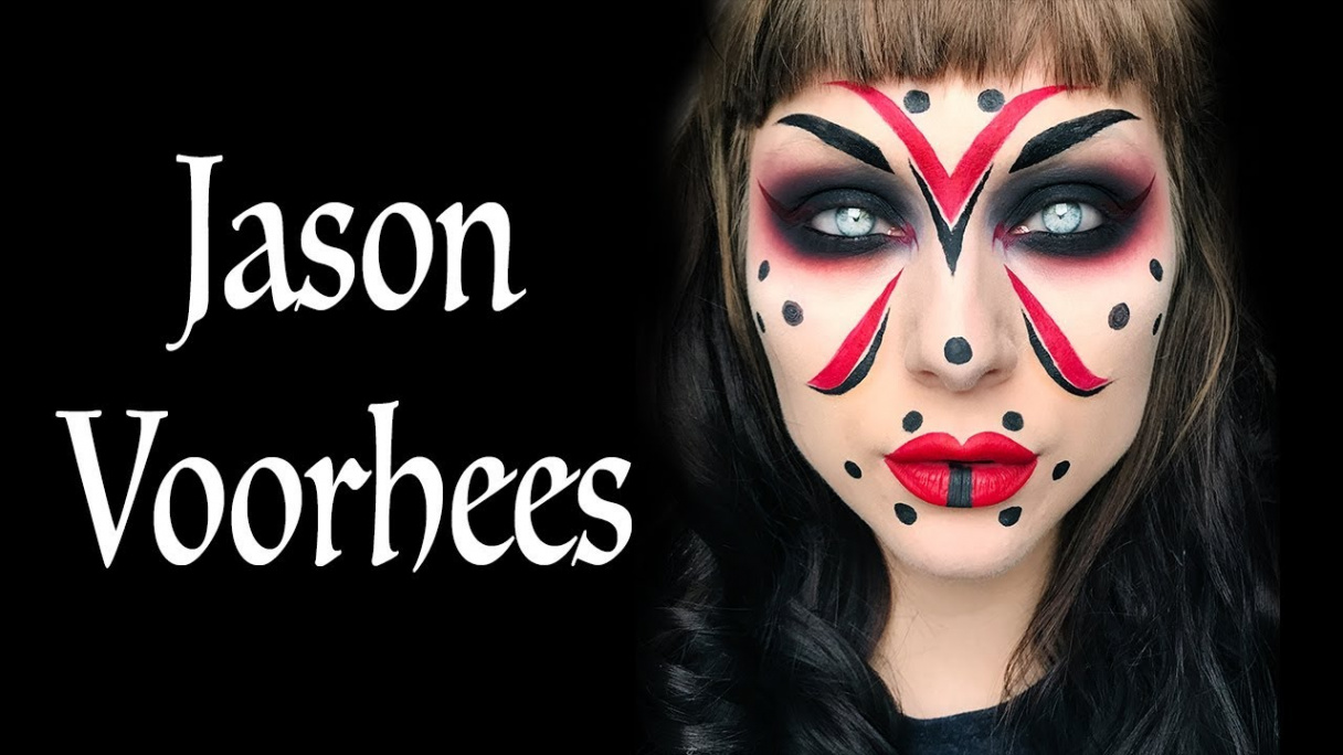 Glam Jason Voorhees Friday the th Halloween Makeup Tutorial