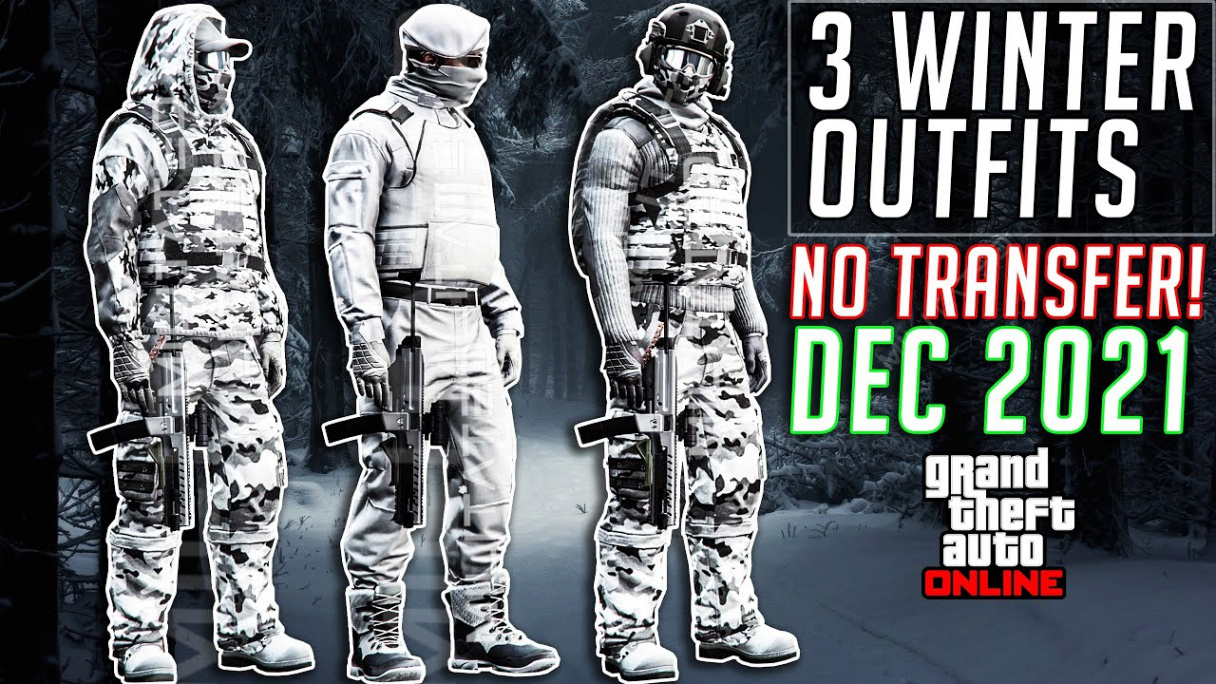 GTA  Online Winter Military Outfits After Patch