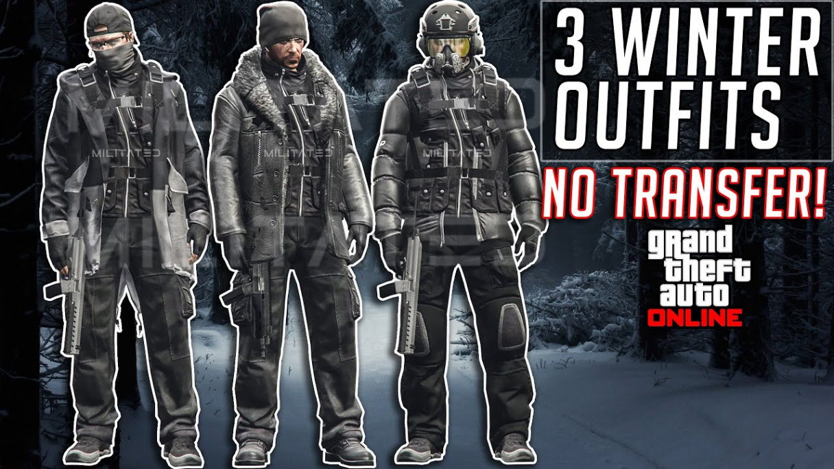 GTA  Online Winter Outfits NO TRANSFER