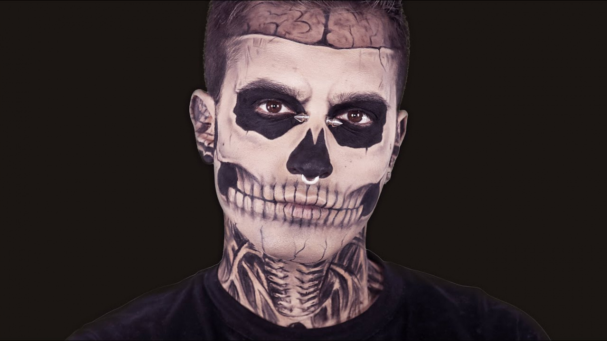 HALLOWEEN TUTORIAL - ZOMBIE BOY/RICK GENEST  MrDanielMakeup