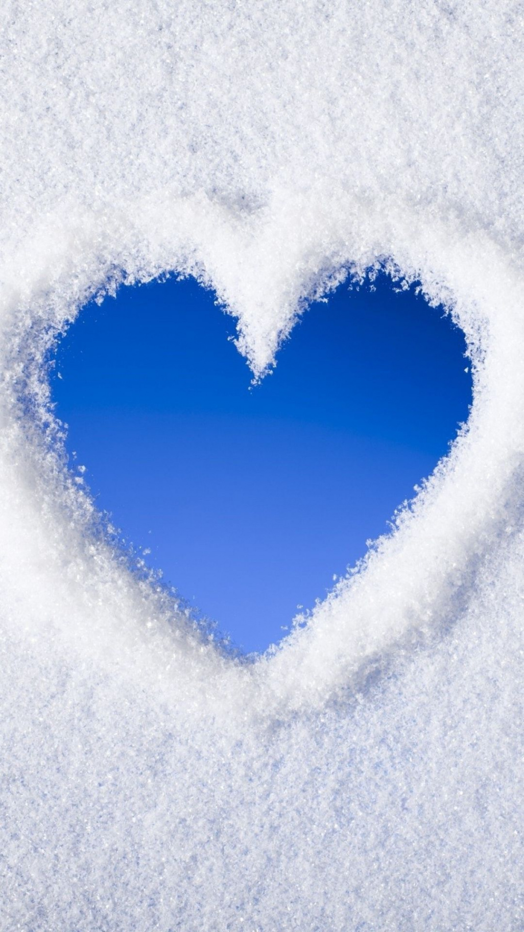 heart, snow, love, winter  Heart in nature, Heart wallpaper