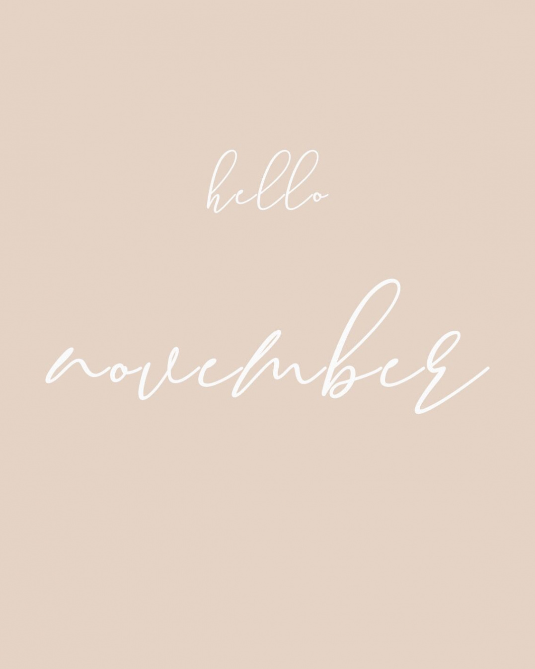 Hello November  November wallpaper, Hello november, Aesthetic