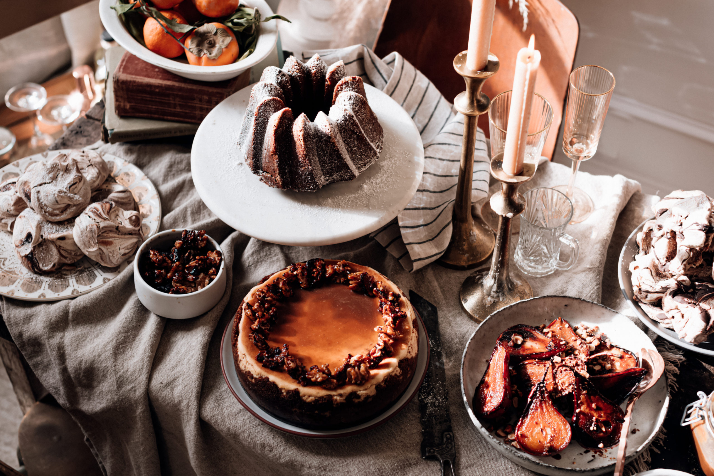 How To Make A Thanksgiving Dessert Table - Christiann Koepke