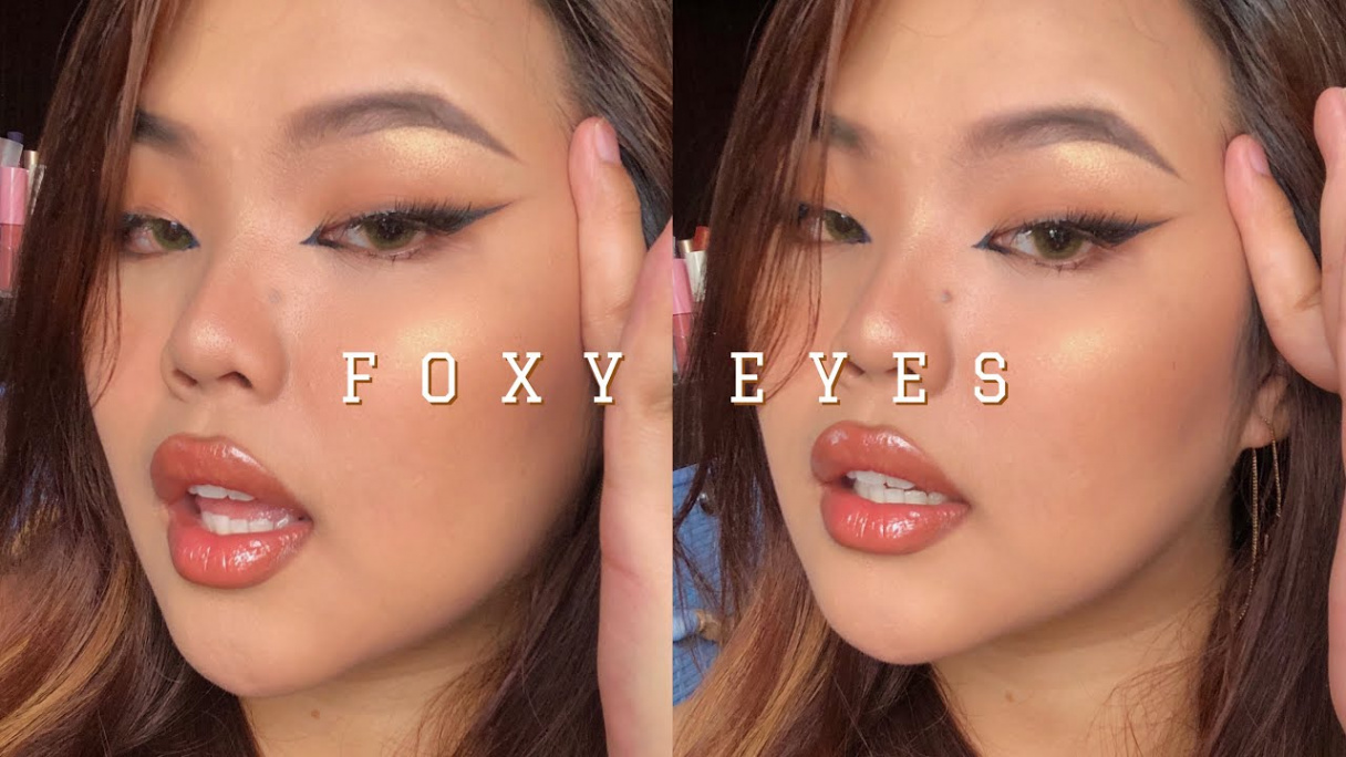 HOW TO: SMOKEY FOXY EYE 🦊 TUTORIAL FOR SMALL / ASIAN EYES ♡