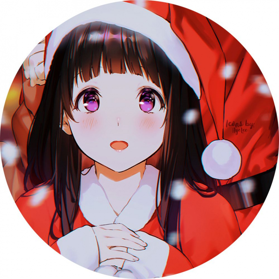 ♡𝑯𝒚𝒆𝑳𝒆𝒆  ❤️Matching icons  Anime Christmas  Anime