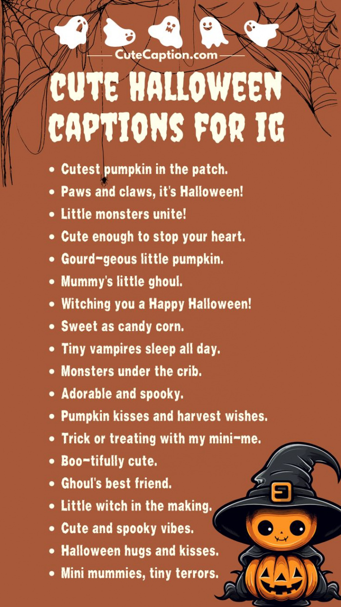 Instagram Captions for Halloween: Short, Cute, Funny, and Baddie